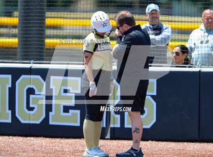 Thumbnail 2 in Lebanon vs. Guerin Catholic IHSAA Class 3A Softball S25 Sectional First Round photogallery.
