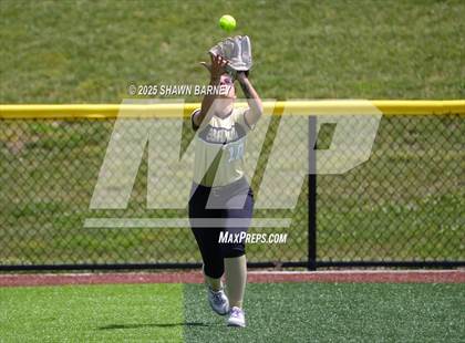 Thumbnail 3 in Lebanon vs. Guerin Catholic IHSAA Class 3A Softball S25 Sectional First Round photogallery.