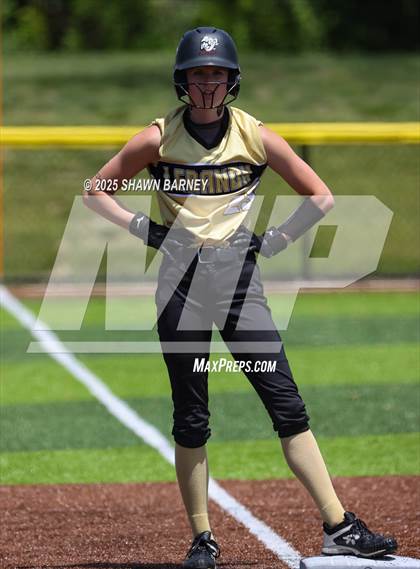 Thumbnail 1 in Lebanon vs. Guerin Catholic IHSAA Class 3A Softball S25 Sectional First Round photogallery.