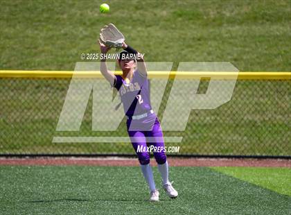 Thumbnail 3 in Lebanon vs. Guerin Catholic IHSAA Class 3A Softball S25 Sectional First Round photogallery.