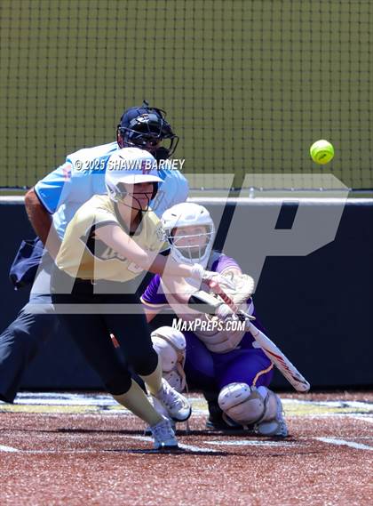 Thumbnail 1 in Lebanon vs. Guerin Catholic IHSAA Class 3A Softball S25 Sectional First Round photogallery.