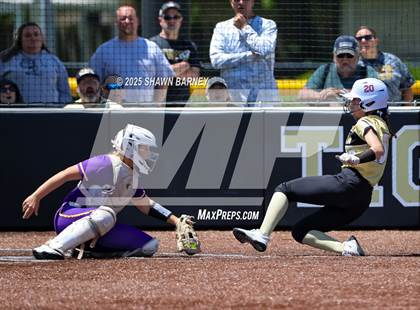 Thumbnail 2 in Lebanon vs. Guerin Catholic IHSAA Class 3A Softball S25 Sectional First Round photogallery.