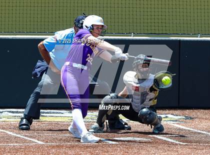 Thumbnail 2 in Lebanon vs. Guerin Catholic IHSAA Class 3A Softball S25 Sectional First Round photogallery.