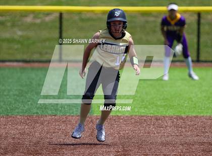 Thumbnail 3 in Lebanon vs. Guerin Catholic IHSAA Class 3A Softball S25 Sectional First Round photogallery.