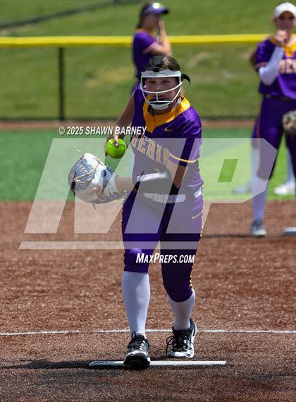 Thumbnail 1 in Lebanon vs. Guerin Catholic IHSAA Class 3A Softball S25 Sectional First Round photogallery.