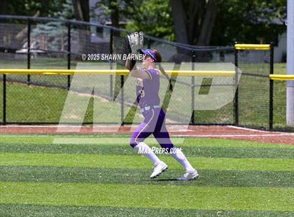 Thumbnail 3 in Lebanon vs. Guerin Catholic IHSAA Class 3A Softball S25 Sectional First Round photogallery.