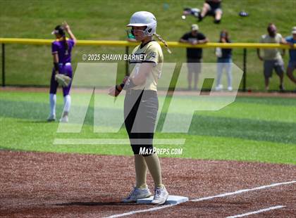 Thumbnail 3 in Lebanon vs. Guerin Catholic IHSAA Class 3A Softball S25 Sectional First Round photogallery.