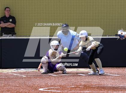Thumbnail 1 in Lebanon vs. Guerin Catholic IHSAA Class 3A Softball S25 Sectional First Round photogallery.