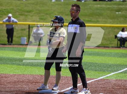 Thumbnail 3 in Lebanon vs. Guerin Catholic IHSAA Class 3A Softball S25 Sectional First Round photogallery.