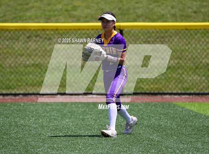 Thumbnail 1 in Lebanon vs. Guerin Catholic IHSAA Class 3A Softball S25 Sectional First Round photogallery.