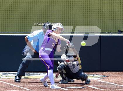 Thumbnail 3 in Lebanon vs. Guerin Catholic IHSAA Class 3A Softball S25 Sectional First Round photogallery.