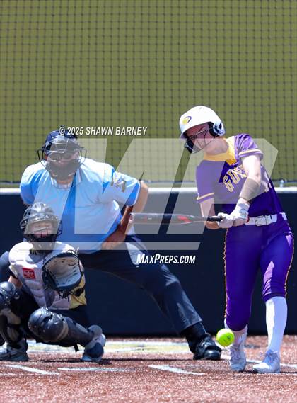 Thumbnail 1 in Lebanon vs. Guerin Catholic IHSAA Class 3A Softball S25 Sectional First Round photogallery.