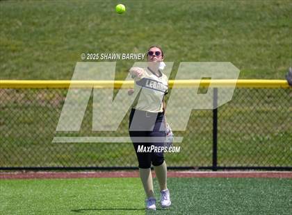 Thumbnail 2 in Lebanon vs. Guerin Catholic IHSAA Class 3A Softball S25 Sectional First Round photogallery.
