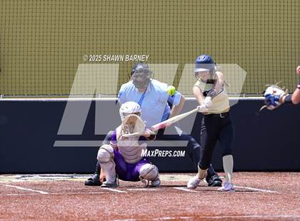 Thumbnail 1 in Lebanon vs. Guerin Catholic IHSAA Class 3A Softball S25 Sectional First Round photogallery.