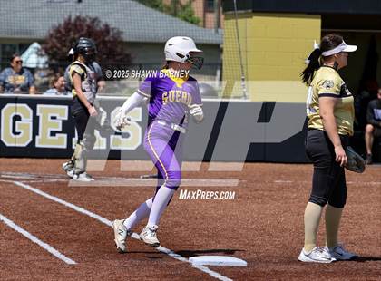 Thumbnail 1 in Lebanon vs. Guerin Catholic IHSAA Class 3A Softball S25 Sectional First Round photogallery.