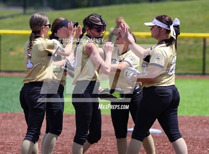 Thumbnail 1 in Lebanon vs. Guerin Catholic IHSAA Class 3A Softball S25 Sectional First Round photogallery.