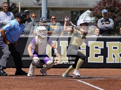 Thumbnail 1 in Lebanon vs. Guerin Catholic IHSAA Class 3A Softball S25 Sectional First Round photogallery.