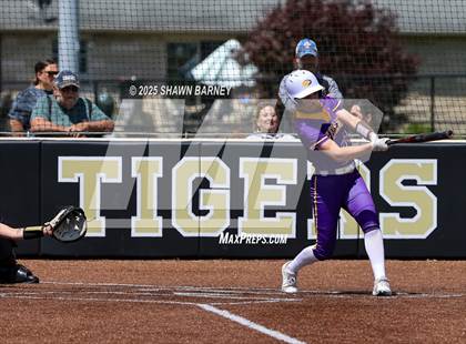 Thumbnail 1 in Lebanon vs. Guerin Catholic IHSAA Class 3A Softball S25 Sectional First Round photogallery.