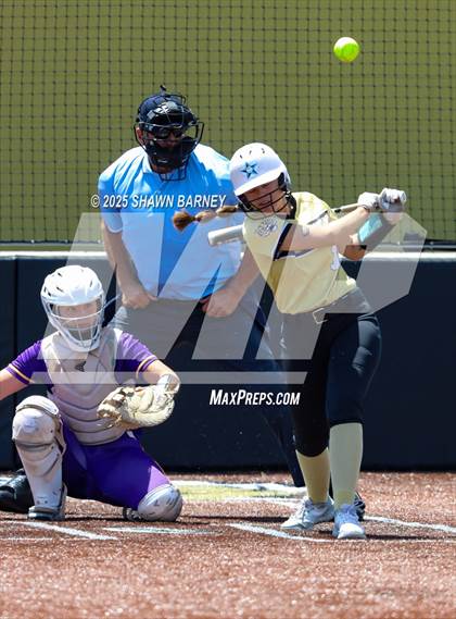 Thumbnail 2 in Lebanon vs. Guerin Catholic IHSAA Class 3A Softball S25 Sectional First Round photogallery.