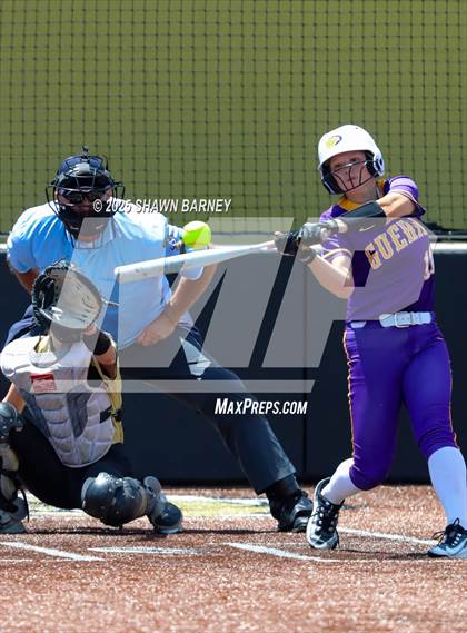 Thumbnail 3 in Lebanon vs. Guerin Catholic IHSAA Class 3A Softball S25 Sectional First Round photogallery.