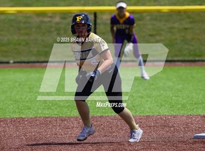 Thumbnail 3 in Lebanon vs. Guerin Catholic IHSAA Class 3A Softball S25 Sectional First Round photogallery.