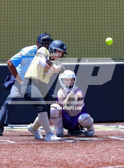 Thumbnail 1 in Lebanon vs. Guerin Catholic IHSAA Class 3A Softball S25 Sectional First Round photogallery.