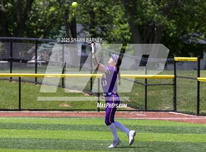 Thumbnail 2 in Lebanon vs. Guerin Catholic IHSAA Class 3A Softball S25 Sectional First Round photogallery.