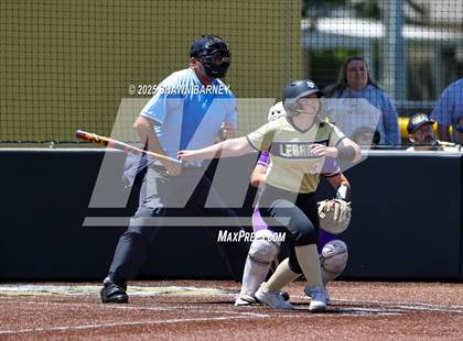 Thumbnail 1 in Lebanon vs. Guerin Catholic IHSAA Class 3A Softball S25 Sectional First Round photogallery.