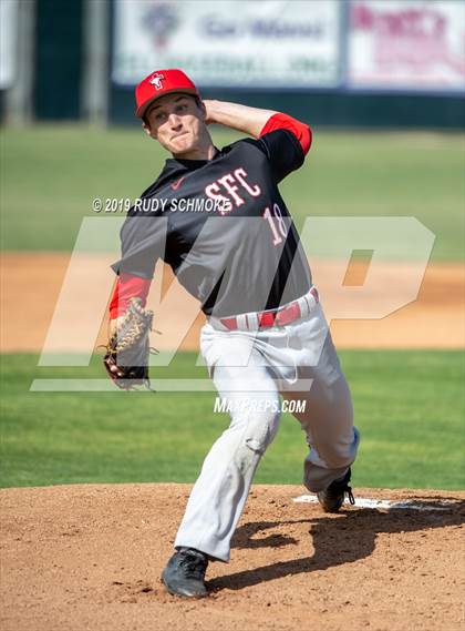 Thumbnail 2 in Santa Fe Christian @ La Costa Canyon (North County Conference Tournament) photogallery.