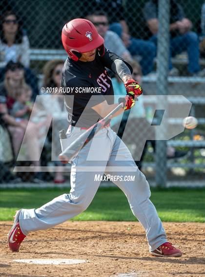 Thumbnail 1 in Santa Fe Christian @ La Costa Canyon (North County Conference Tournament) photogallery.