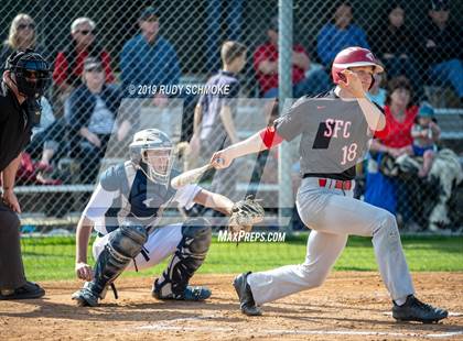 Thumbnail 2 in Santa Fe Christian @ La Costa Canyon (North County Conference Tournament) photogallery.