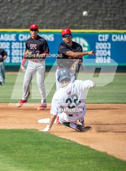 Thumbnail 3 in Santa Fe Christian @ La Costa Canyon (North County Conference Tournament) photogallery.