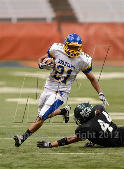 Thumbnail 1 in Marcellus @ Maine-Endwell (Kickoff Classic) photogallery.