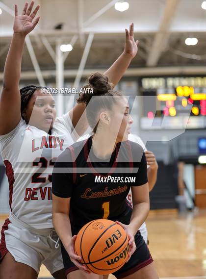 Thumbnail 3 in Lumberton vs. Red Springs (2023 Robeson County Shootout) photogallery.