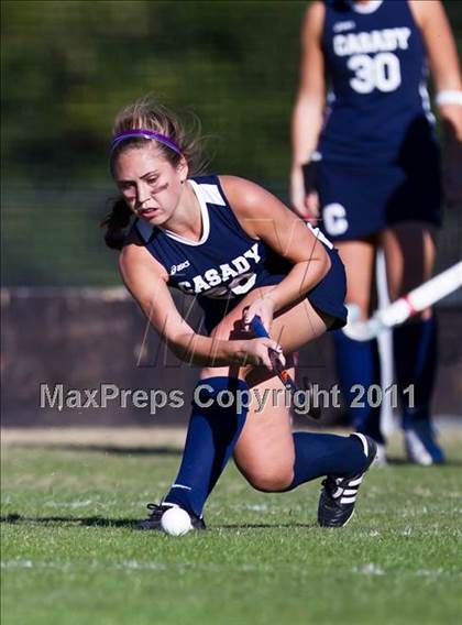 Thumbnail 3 in St. John's vs Casady (Southwest Prep D1 State Playoffs) photogallery.