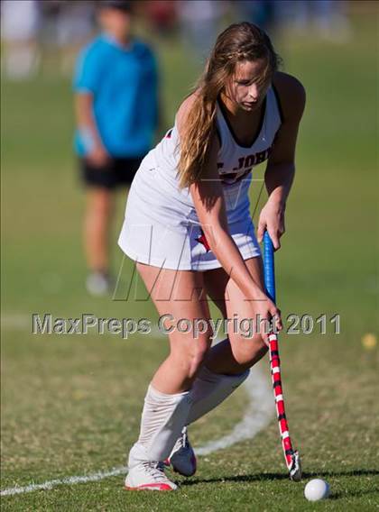 Thumbnail 3 in St. John's vs Casady (Southwest Prep D1 State Playoffs) photogallery.