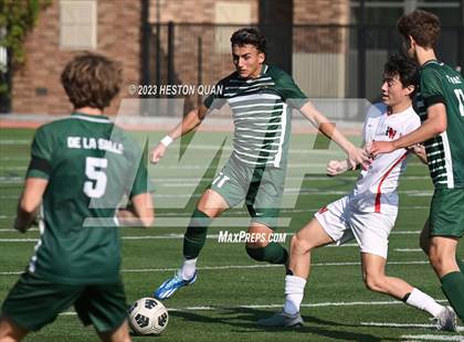 Thumbnail 2 in Harvard-Westlake vs. De La Salle (SoCal Soccer Showcase) photogallery.