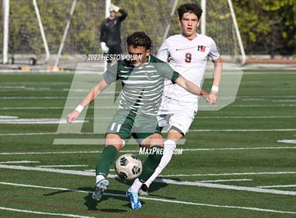 Thumbnail 3 in Harvard-Westlake vs. De La Salle (SoCal Soccer Showcase) photogallery.