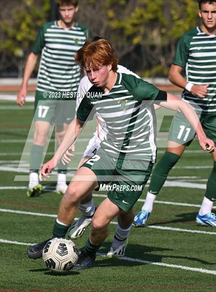 Thumbnail 3 in Harvard-Westlake vs. De La Salle (SoCal Soccer Showcase) photogallery.