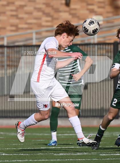 Thumbnail 1 in Harvard-Westlake vs. De La Salle (SoCal Soccer Showcase) photogallery.