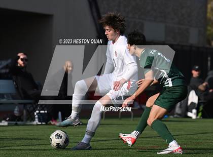 Thumbnail 2 in Harvard-Westlake vs. De La Salle (SoCal Soccer Showcase) photogallery.