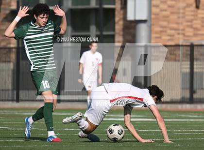 Thumbnail 3 in Harvard-Westlake vs. De La Salle (SoCal Soccer Showcase) photogallery.
