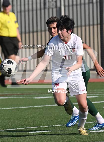 Thumbnail 3 in Harvard-Westlake vs. De La Salle (SoCal Soccer Showcase) photogallery.