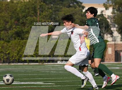 Thumbnail 2 in Harvard-Westlake vs. De La Salle (SoCal Soccer Showcase) photogallery.