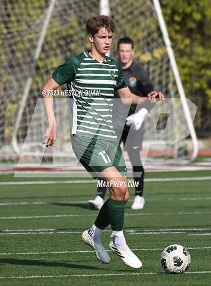 Thumbnail 3 in Harvard-Westlake vs. De La Salle (SoCal Soccer Showcase) photogallery.