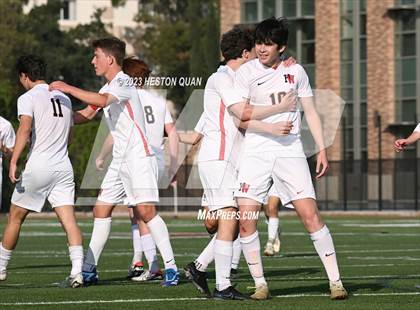 Thumbnail 1 in Harvard-Westlake vs. De La Salle (SoCal Soccer Showcase) photogallery.