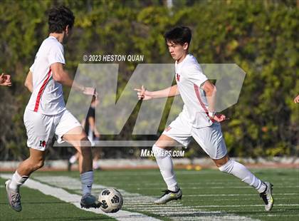 Thumbnail 3 in Harvard-Westlake vs. De La Salle (SoCal Soccer Showcase) photogallery.