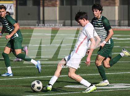 Thumbnail 1 in Harvard-Westlake vs. De La Salle (SoCal Soccer Showcase) photogallery.