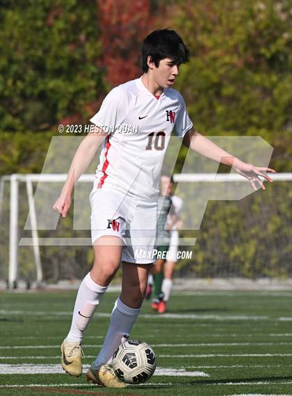 Thumbnail 3 in Harvard-Westlake vs. De La Salle (SoCal Soccer Showcase) photogallery.