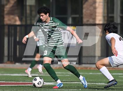 Thumbnail 1 in Harvard-Westlake vs. De La Salle (SoCal Soccer Showcase) photogallery.
